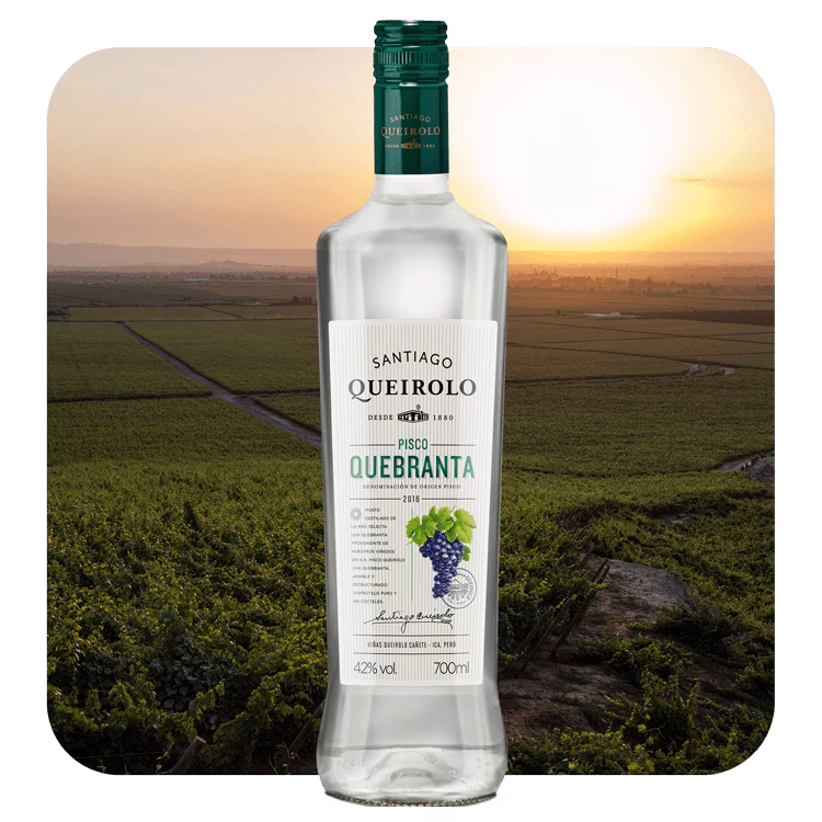 Santiago Queirolo Pisco Quebranta 700ml